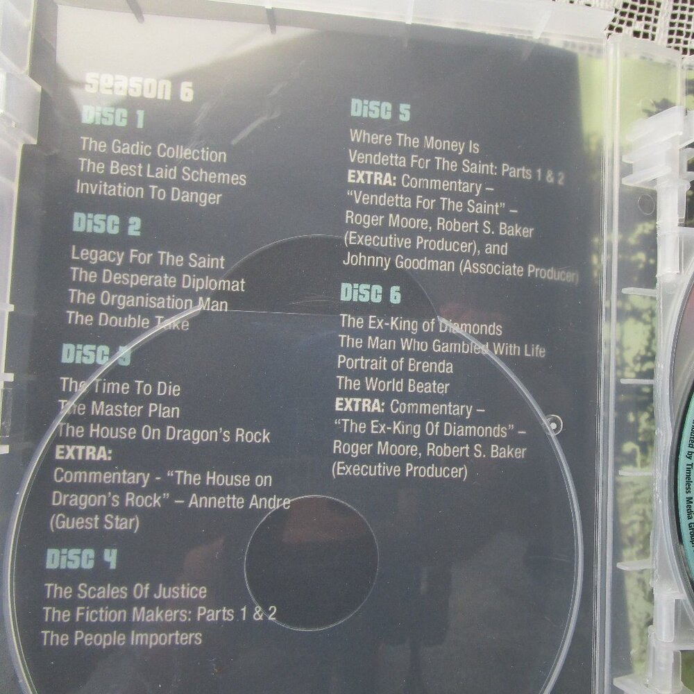 The Saint with Roger Moore (007). The complete series 33 DVD disc set. - Picture 5 of 9